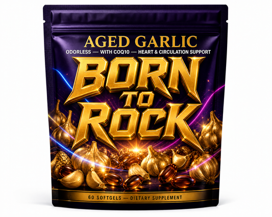 Born to Rock Aged Garlic