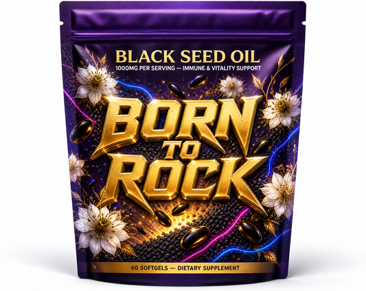 Born to Rock Black Seed Oil