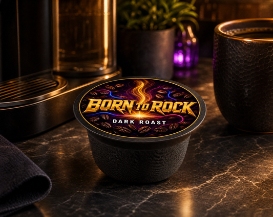 Born to Rock Dark Roast Coffee Pods