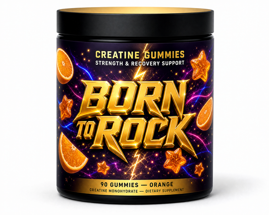 Born to Rock Creatine Gummies