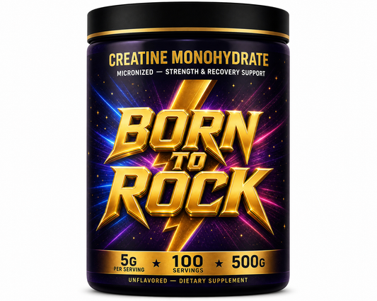 Born to Rock Creatine Monohydrate