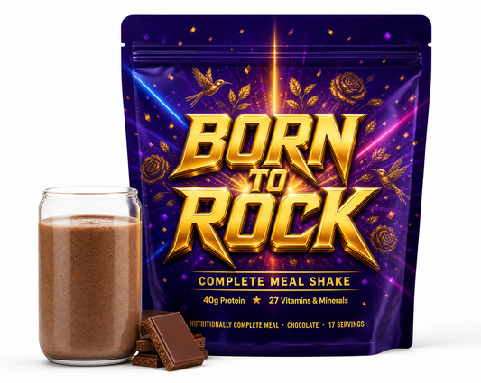 Born to Rock Complete Meal Shake hero