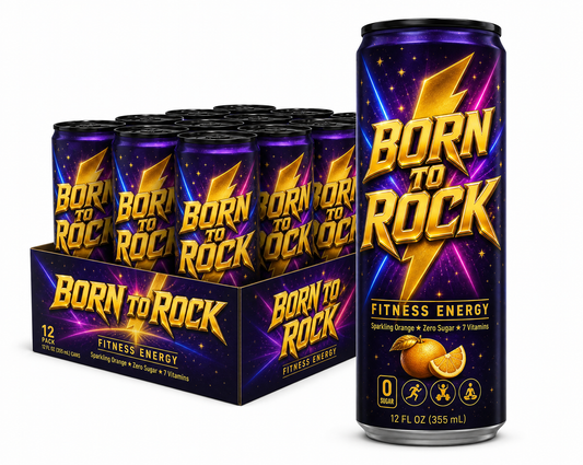 Born to Rock Fitness Energy 12-pack hero