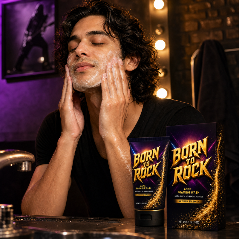 Born to Rock acne wash — b05 Built-In Moisturizers So Skin Isn't Stripped