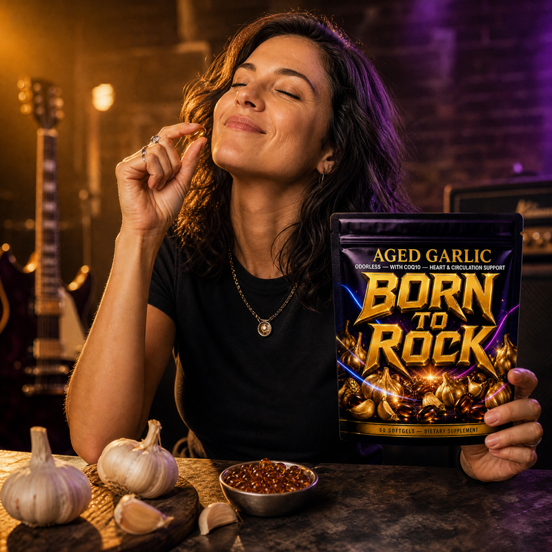 Born to Rock aged garlic — b03 aged 20 months