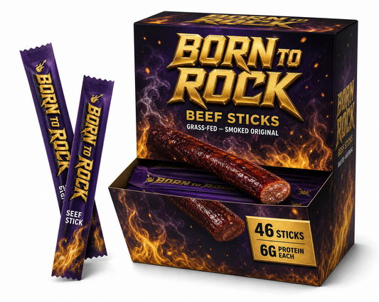 Born to Rock Beef Sticks