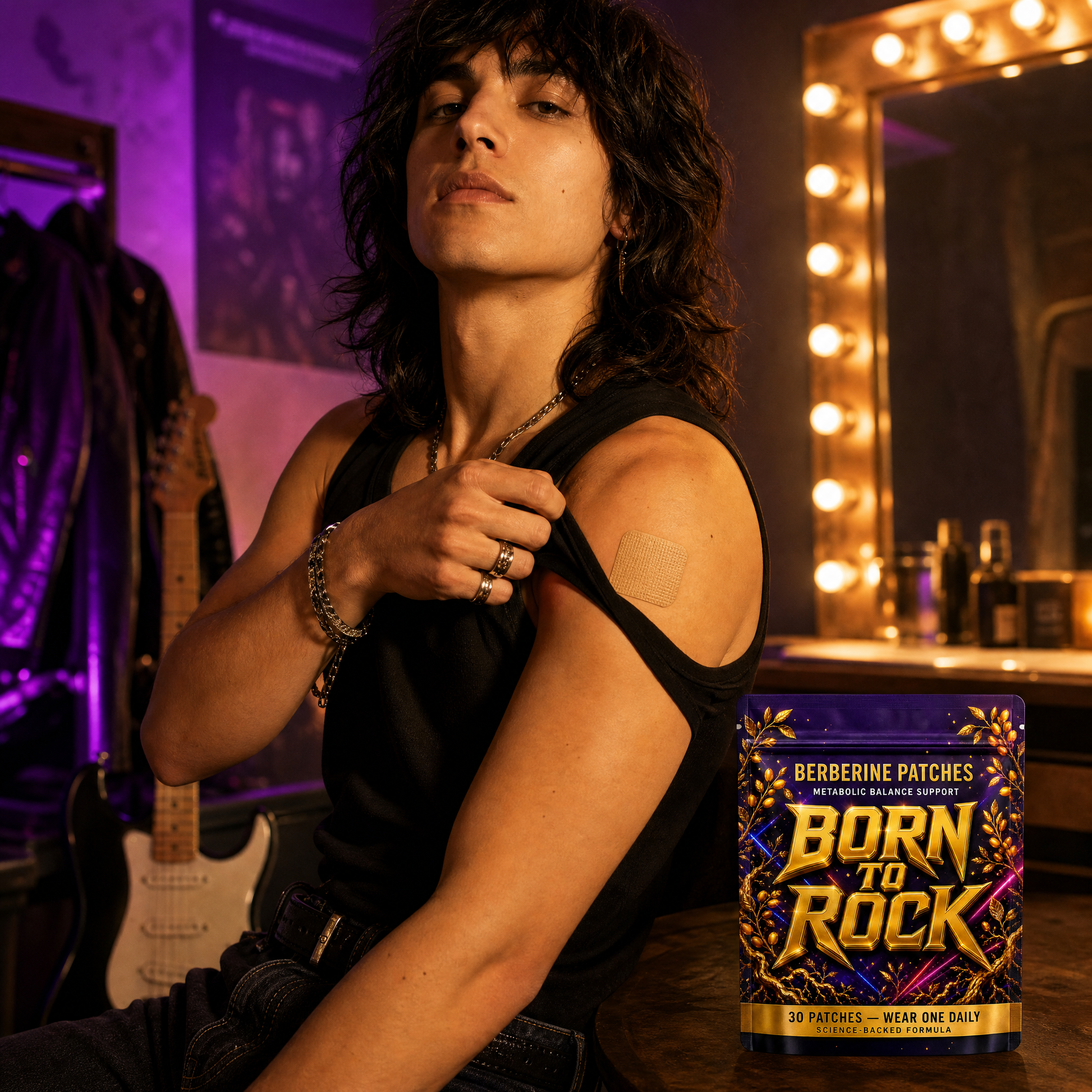 Born to Rock berberine patches — b01 Berberine Support Without the Giant Bitter Pills