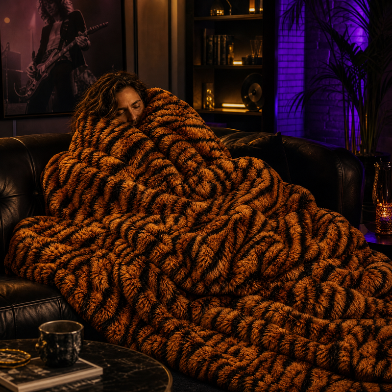 Born to Rock blanket — b04 Oversized Enough to Disappear Into Completely
