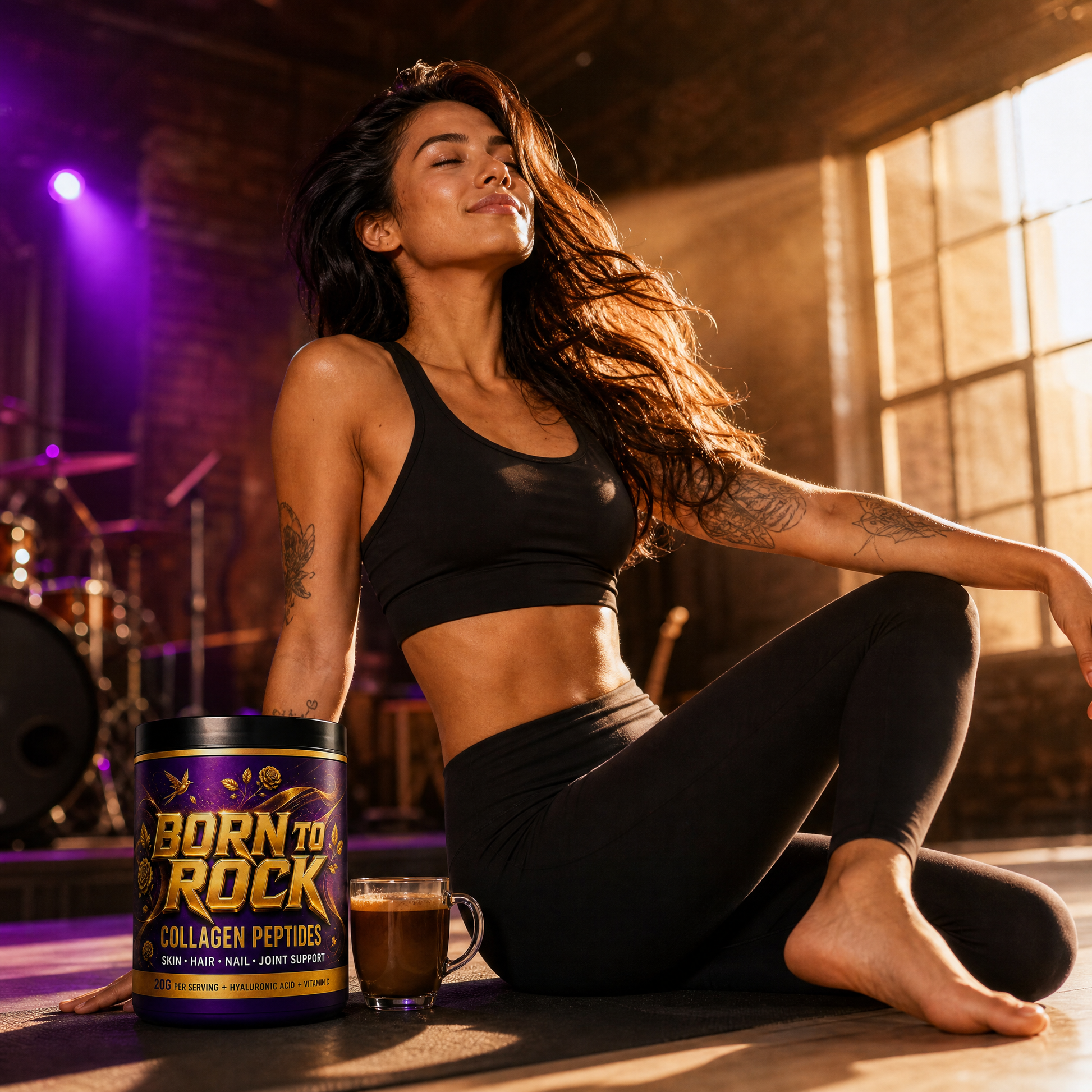 Born to Rock collagen — b01 Supports Skin, Hair, and Joints From the Inside