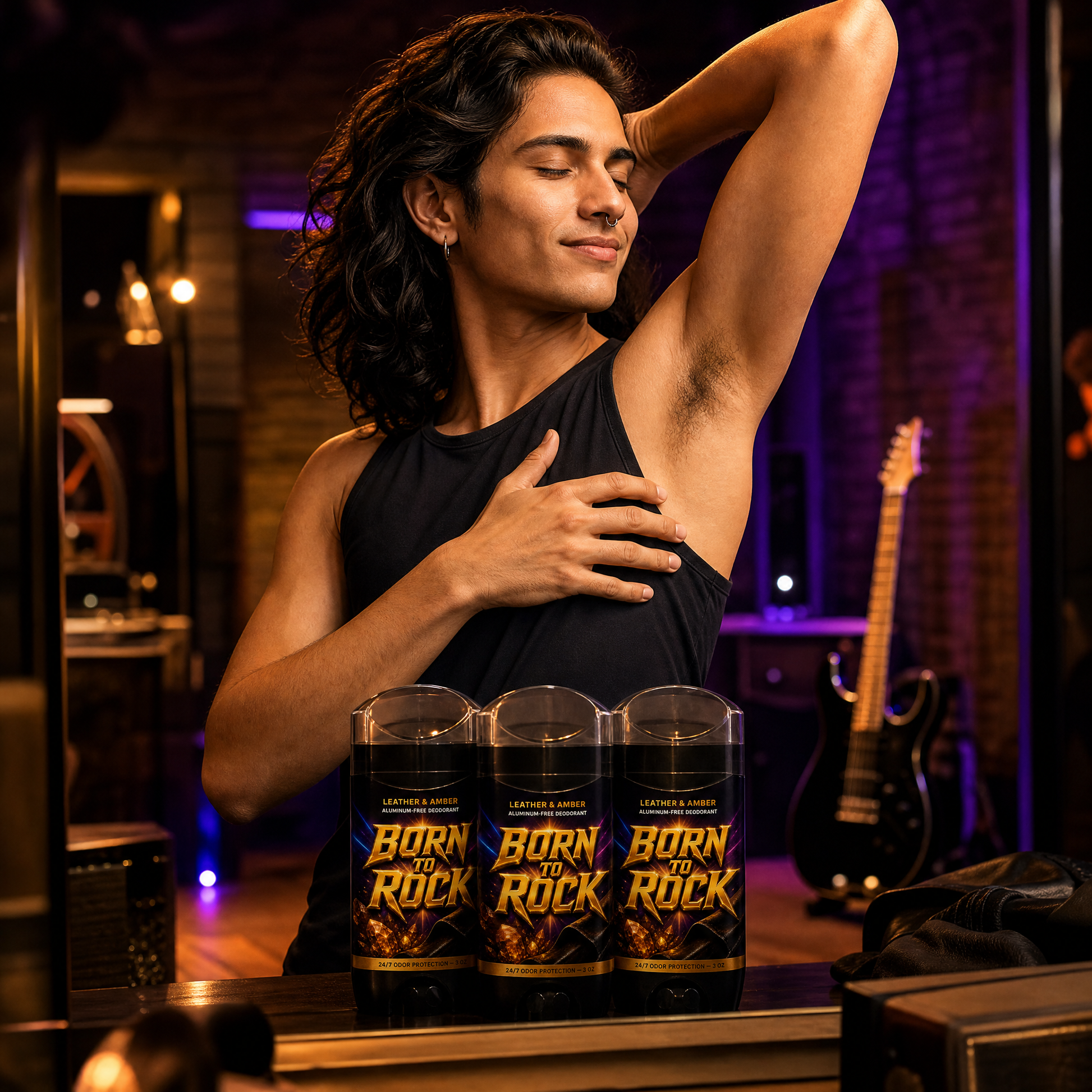 Born to Rock deodorant — b01 Eliminates Odor Instead of Just Masking It