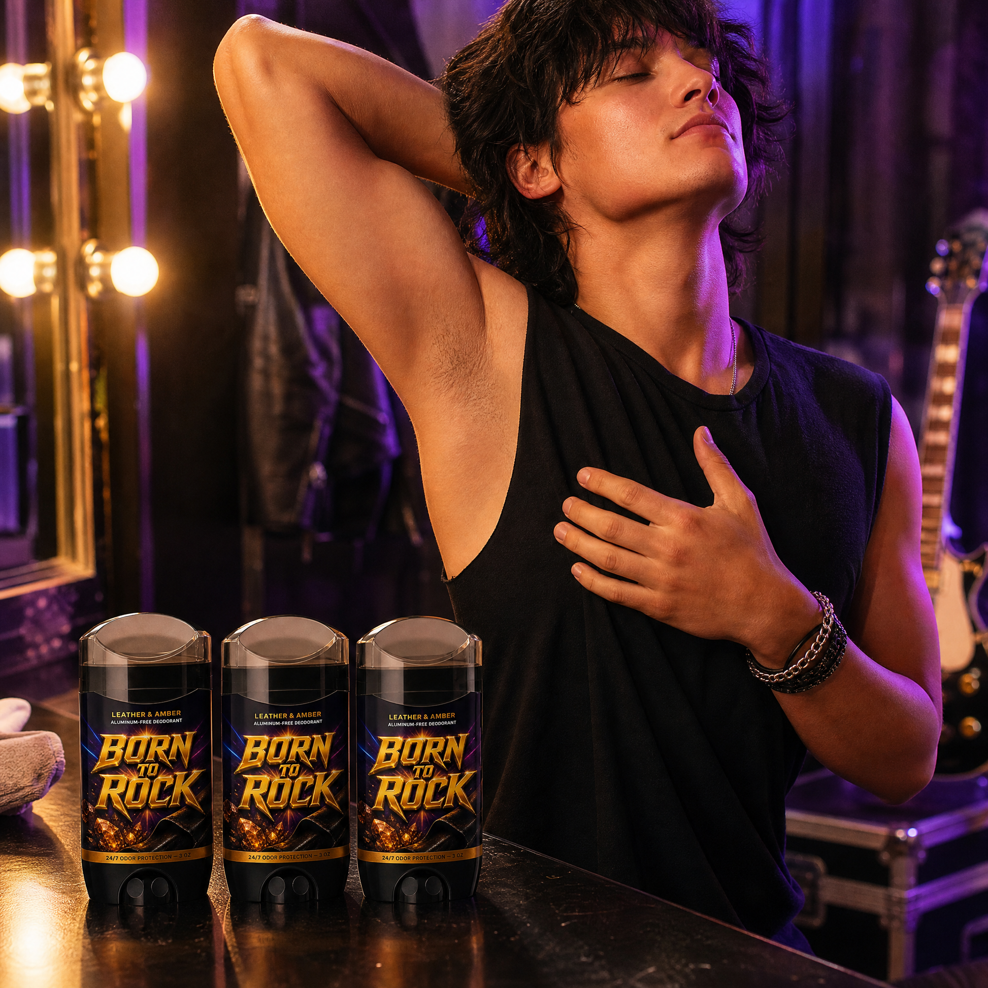 Born to Rock deodorant — b02 Aluminum-Free — Protection Without the Worry