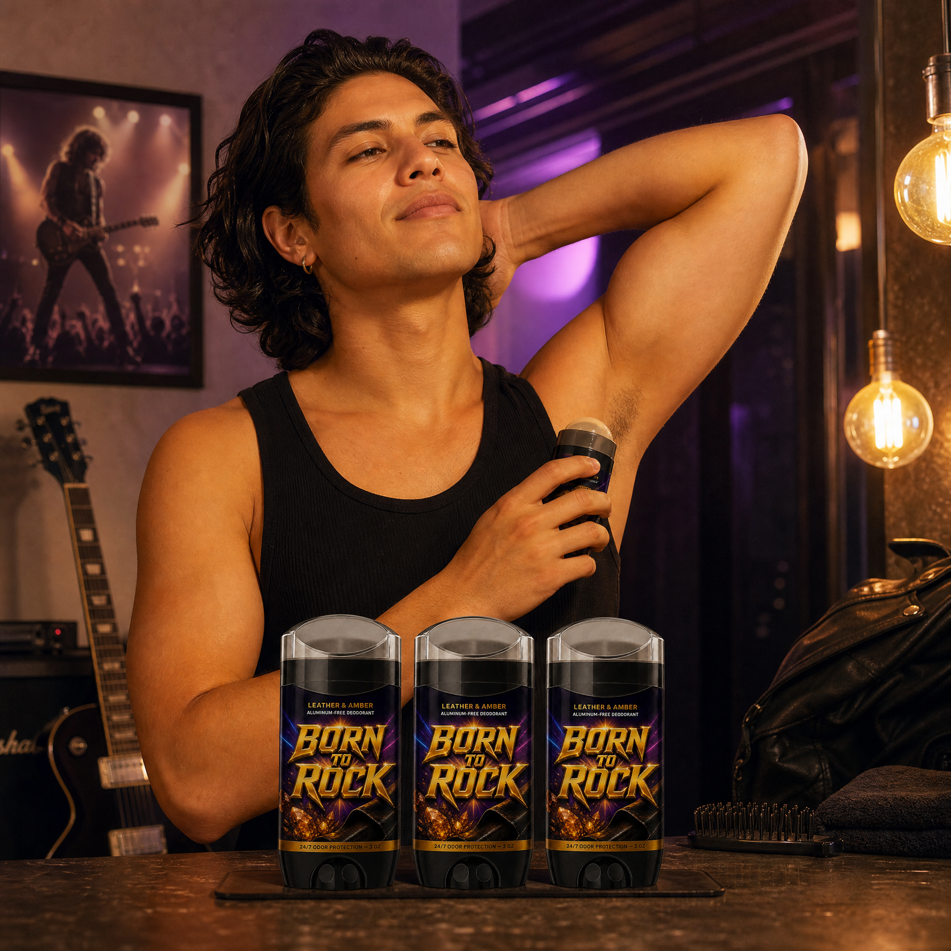 Born to Rock deodorant — b08 Bright, Clean Scent That Says You've Got It Together