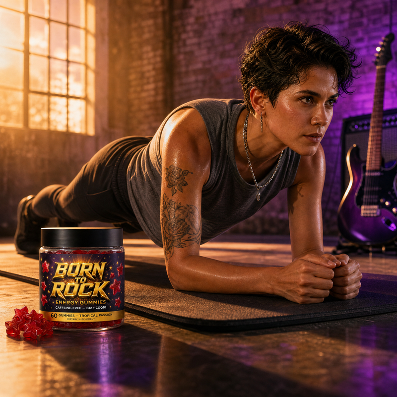 Born to Rock energy gummies — b04 Supports Steady Power From the Inside Out