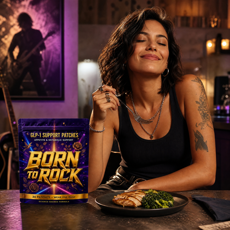 Born to Rock glp1 patches — b02 Smaller Portions Finally Feel Like Enough