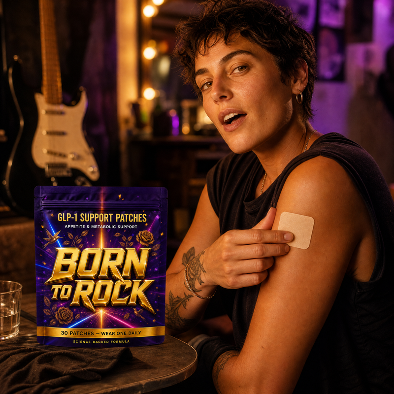 Born to Rock glp1 patches — b05 Patch Beats Pills — No Choking Down Capsules