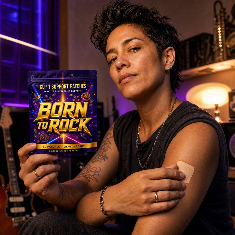 Born to Rock glp1 patches — b07 No GLP-1 Drug, No Needles, No Prescription