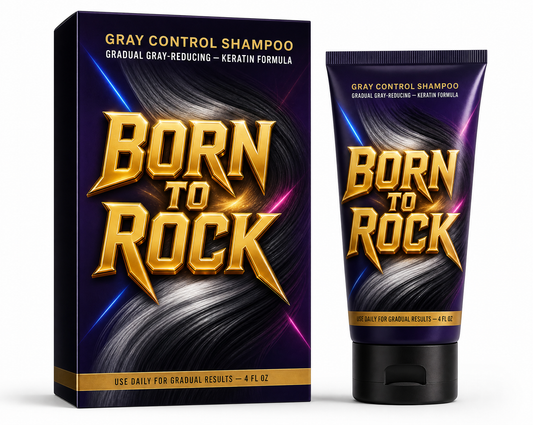 Born to Rock Gray Control Shampoo