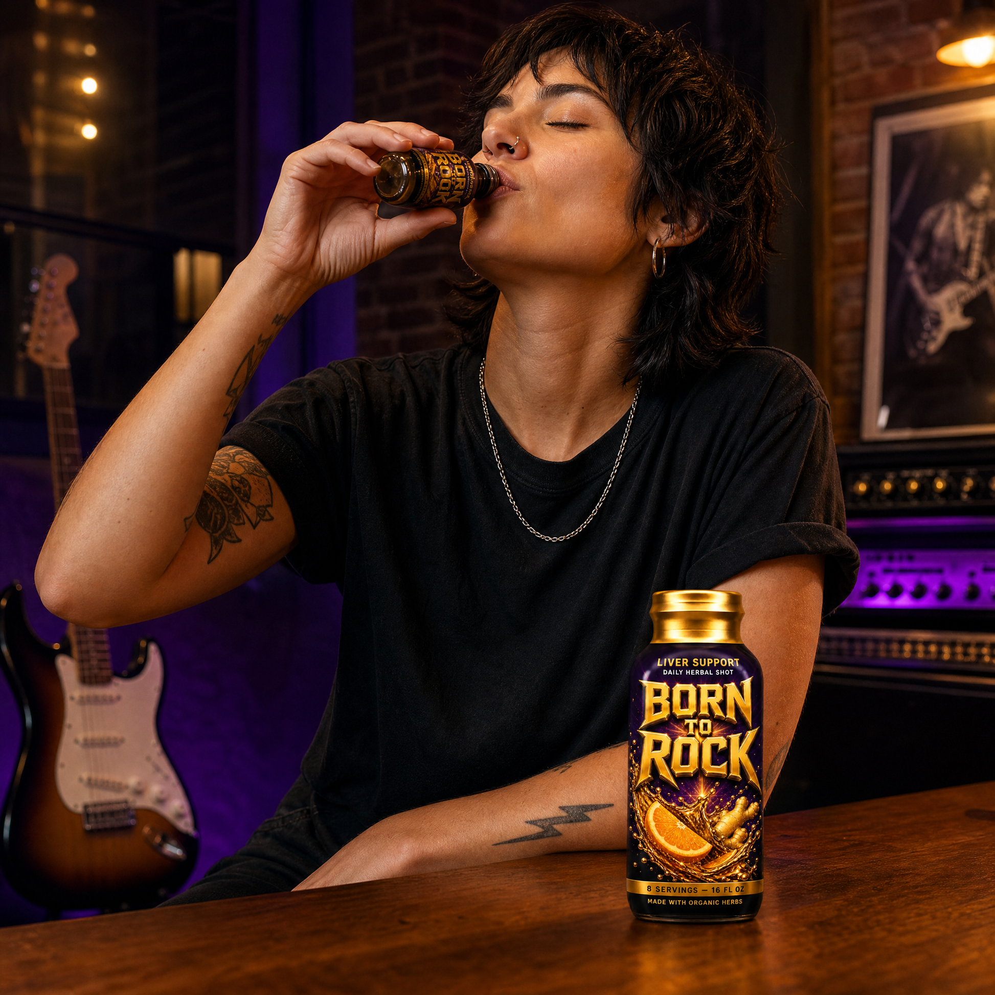 Born to Rock liver support — b03 4x potency milk thistle