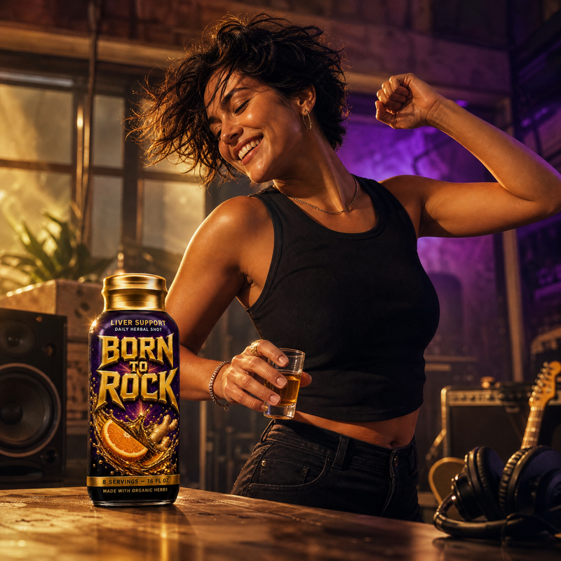 Born to Rock liver support — b05 energy shows up