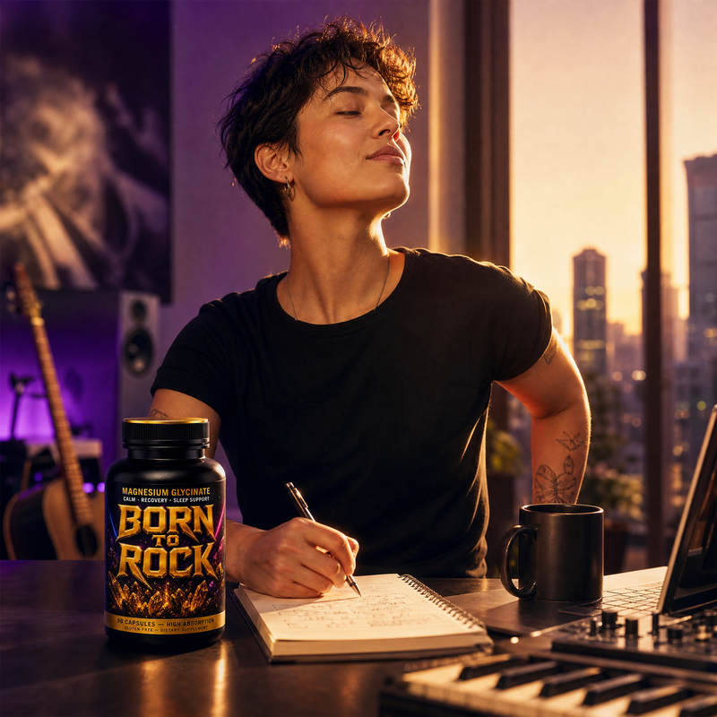 Born to Rock magnesium — b01 One Mineral Behind 300+ Processes in Your Body