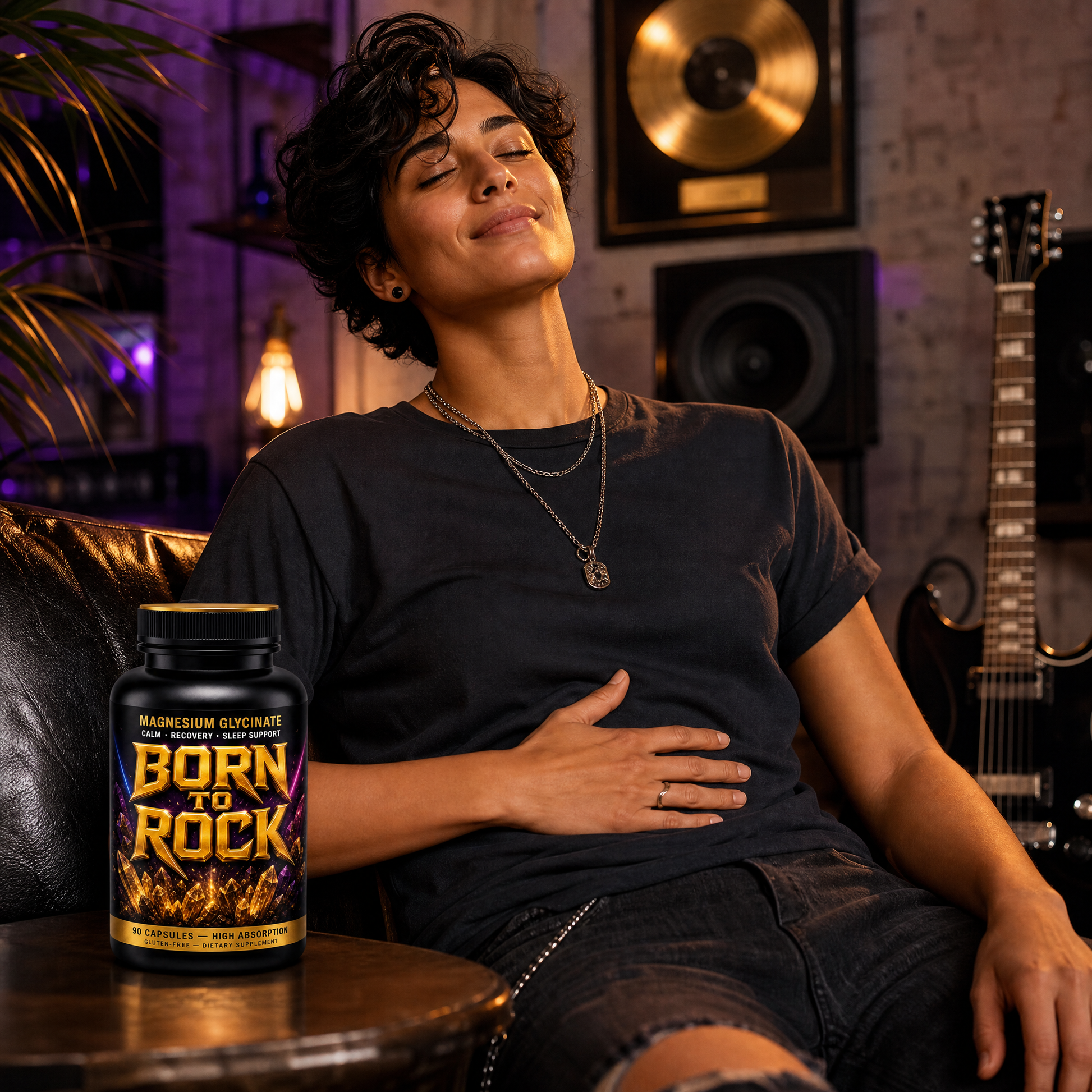 Born to Rock magnesium — b06 Glycinate Form — Gentle on Your Stomach