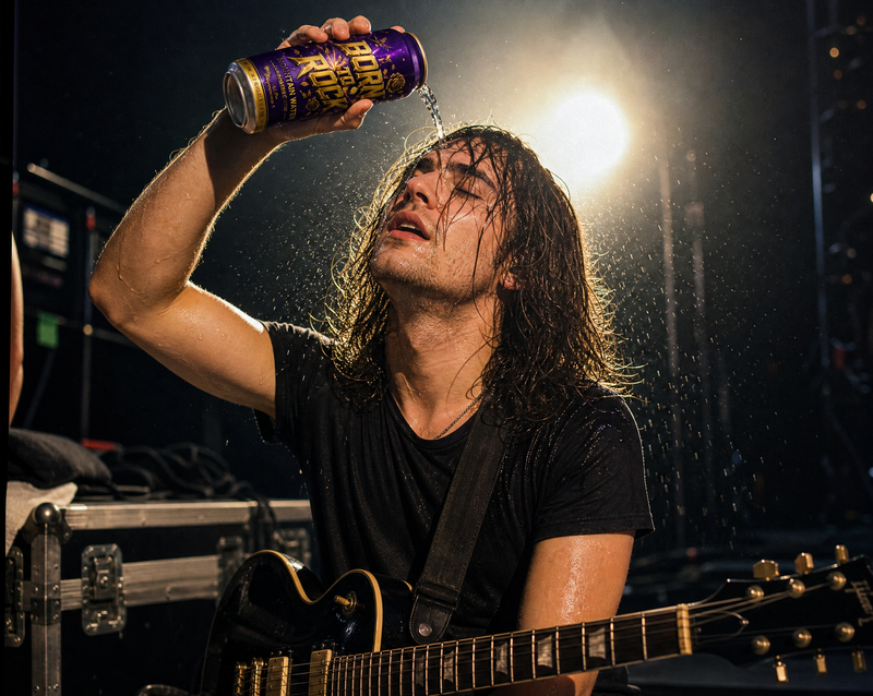 Mountain Water in a Can That Rocks