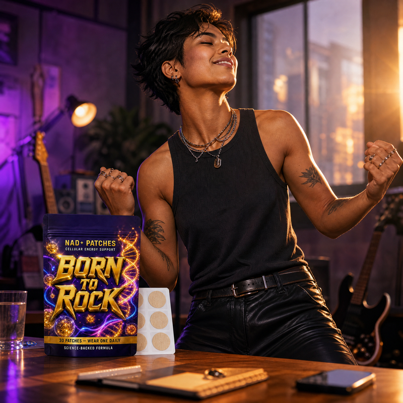 Born to Rock nad patches — b02 Supports the Cellular Energy Behind Your Spark