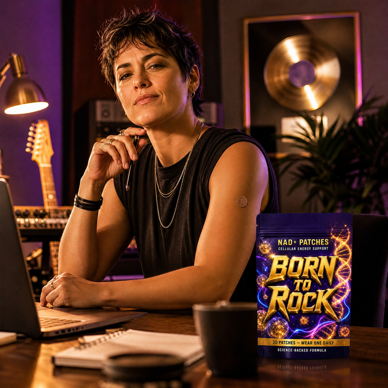 Born to Rock nad patches — b07 Up to 8 Hours of Quiet, Steady Support