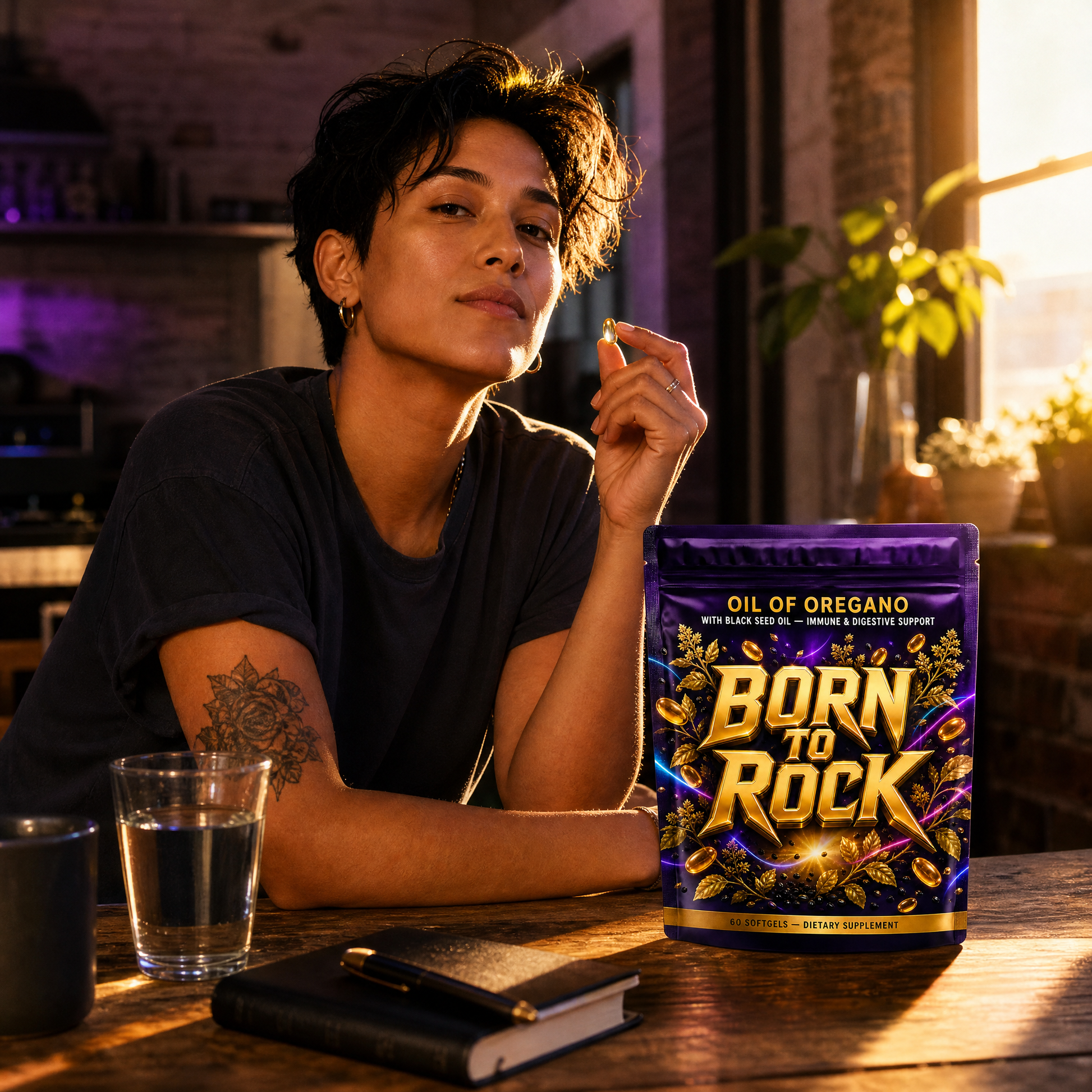 Born to Rock oil of oregano — b01 daily immune backup
