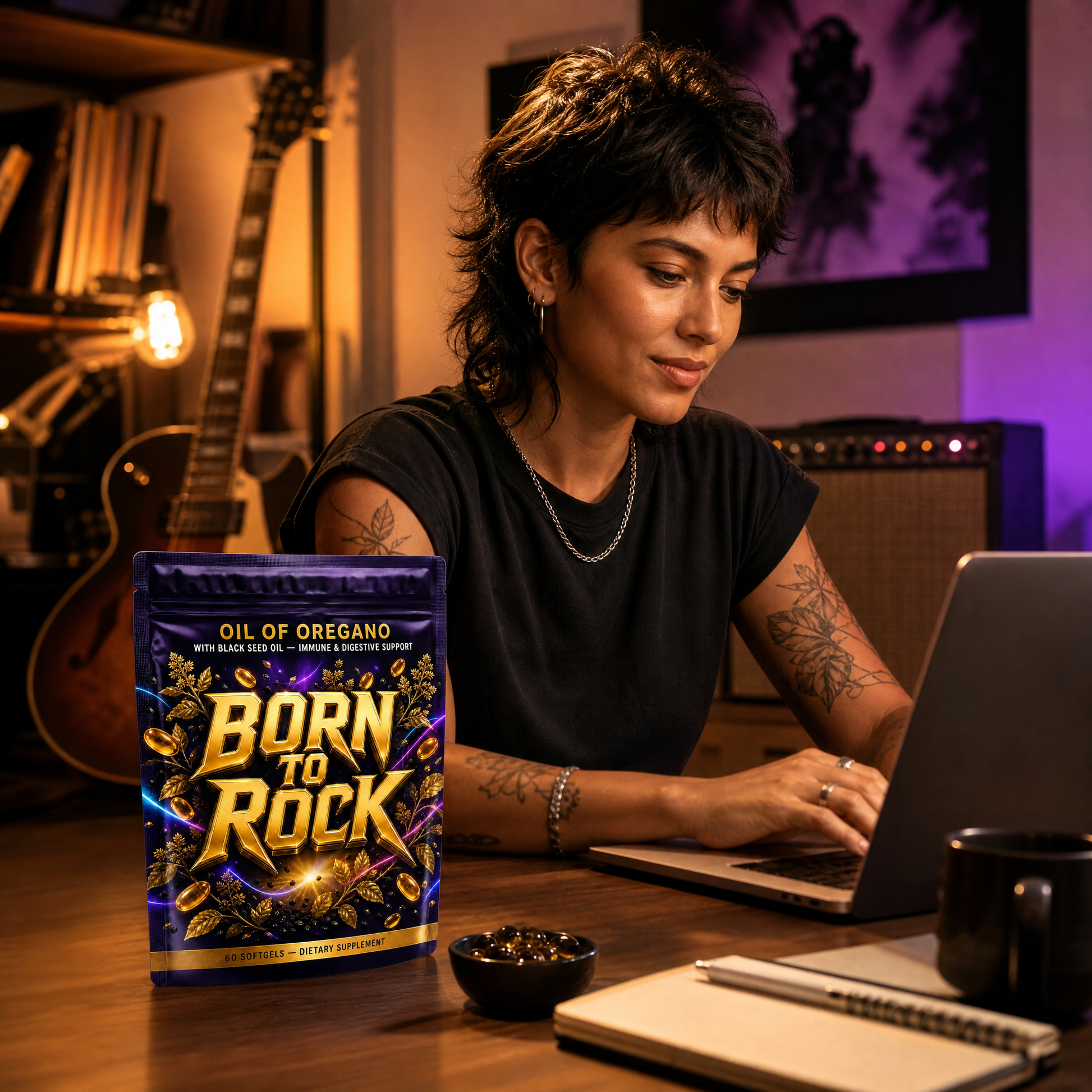 Born to Rock oil of oregano — b05 stop chasing energy