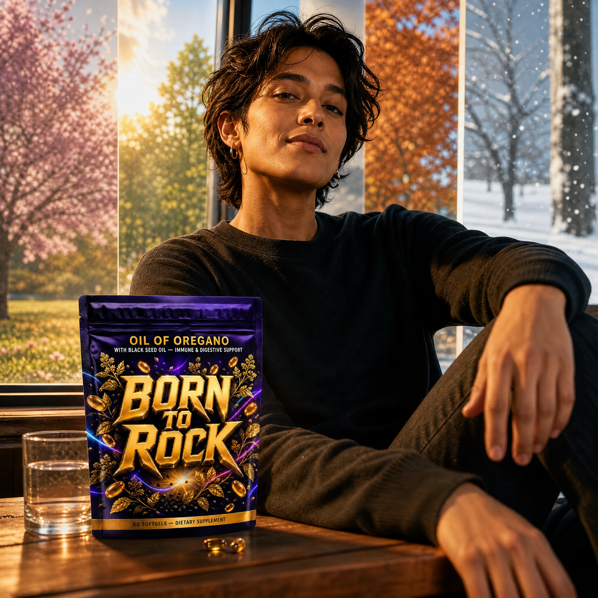 Born to Rock oil of oregano — b06 strong through every season