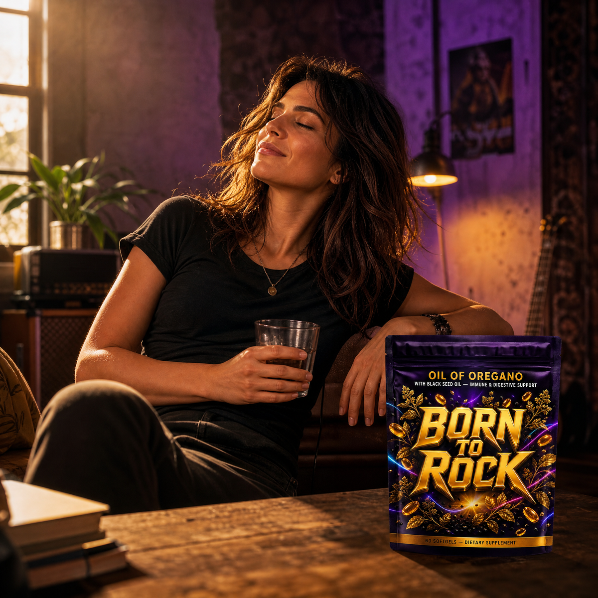 Born to Rock oil of oregano — b09 quiet confidence backed up