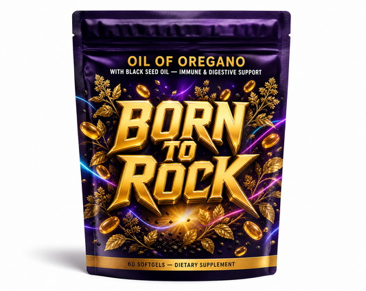 Born to Rock Oil of Oregano