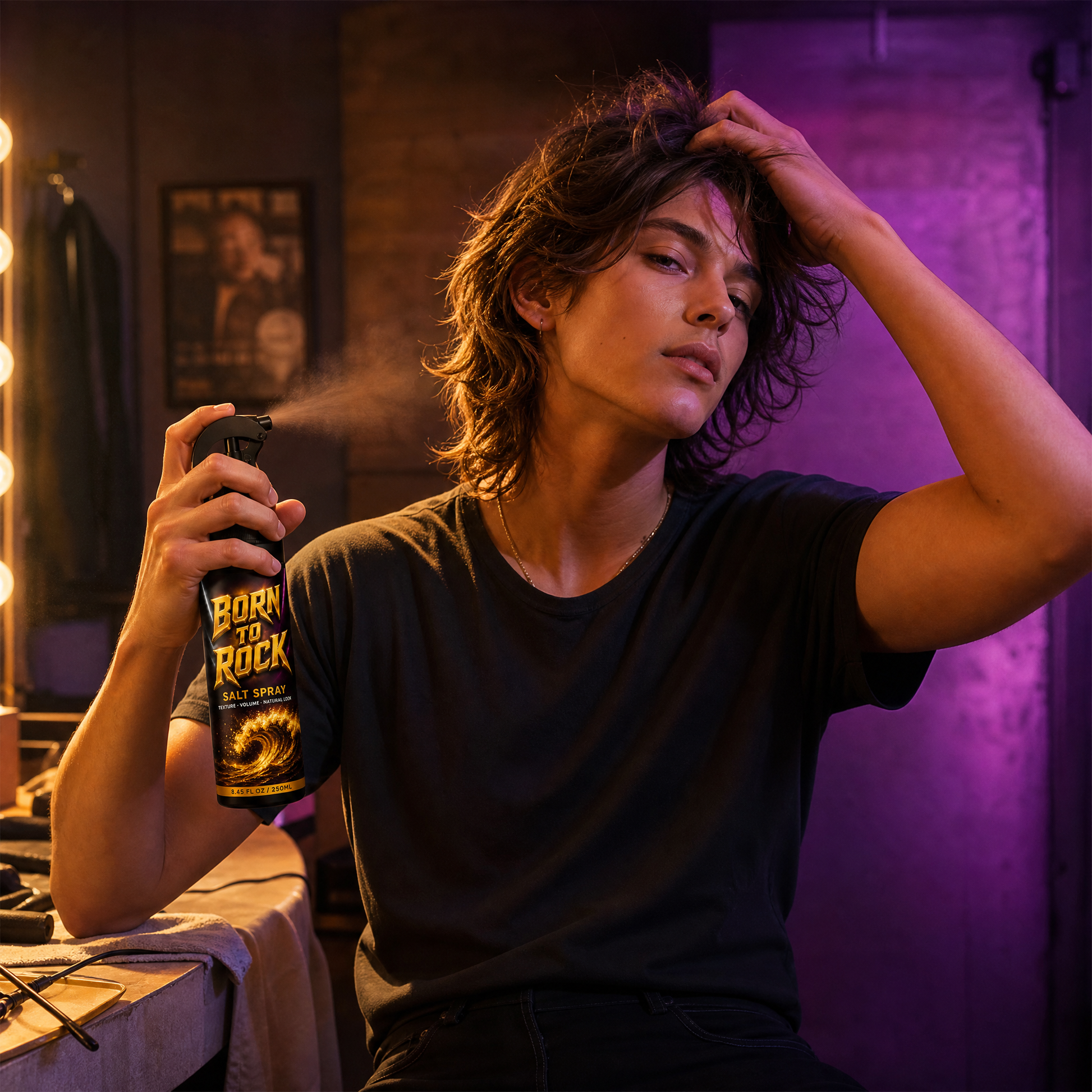 Born to Rock salt spray — b09 That Effortless, Undone Confidence