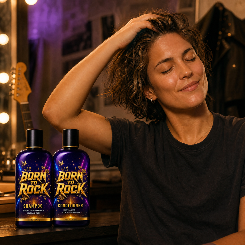 Born to Rock shampoo conditioner — b02 Calms the Itchy, Dry Scalp You've Been Ignoring
