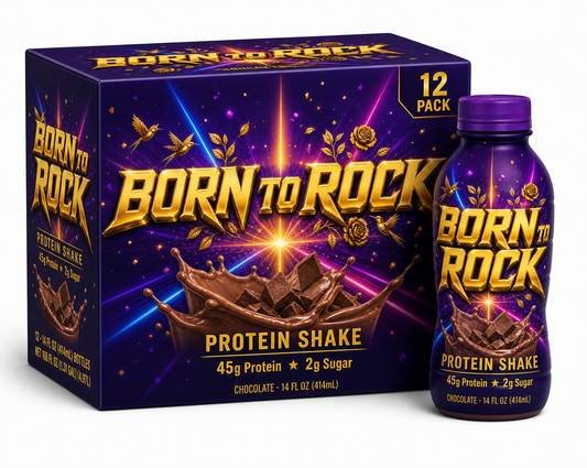 Born to Rock Protein Shake hero