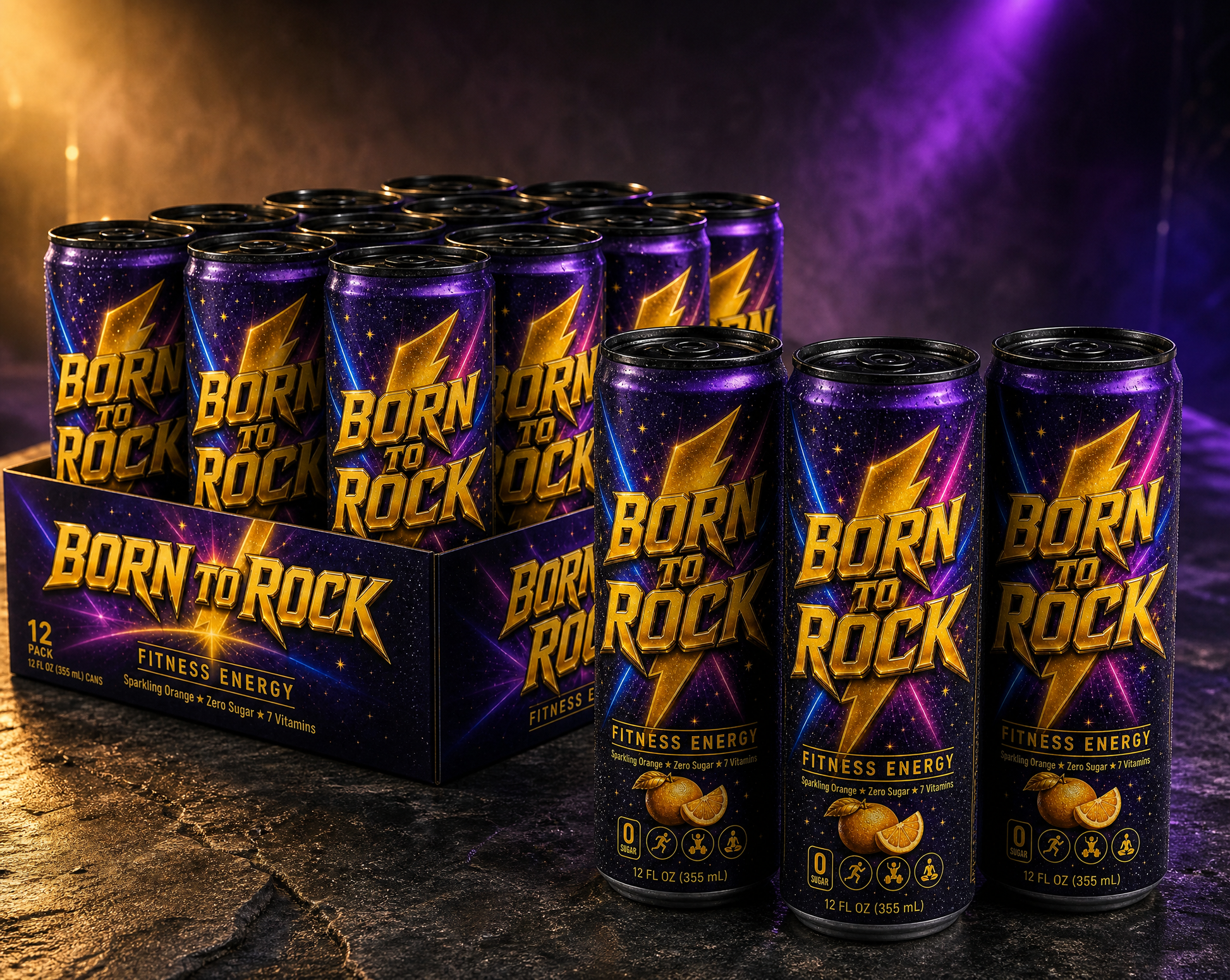 Fitness Energy 12-pack lineup
