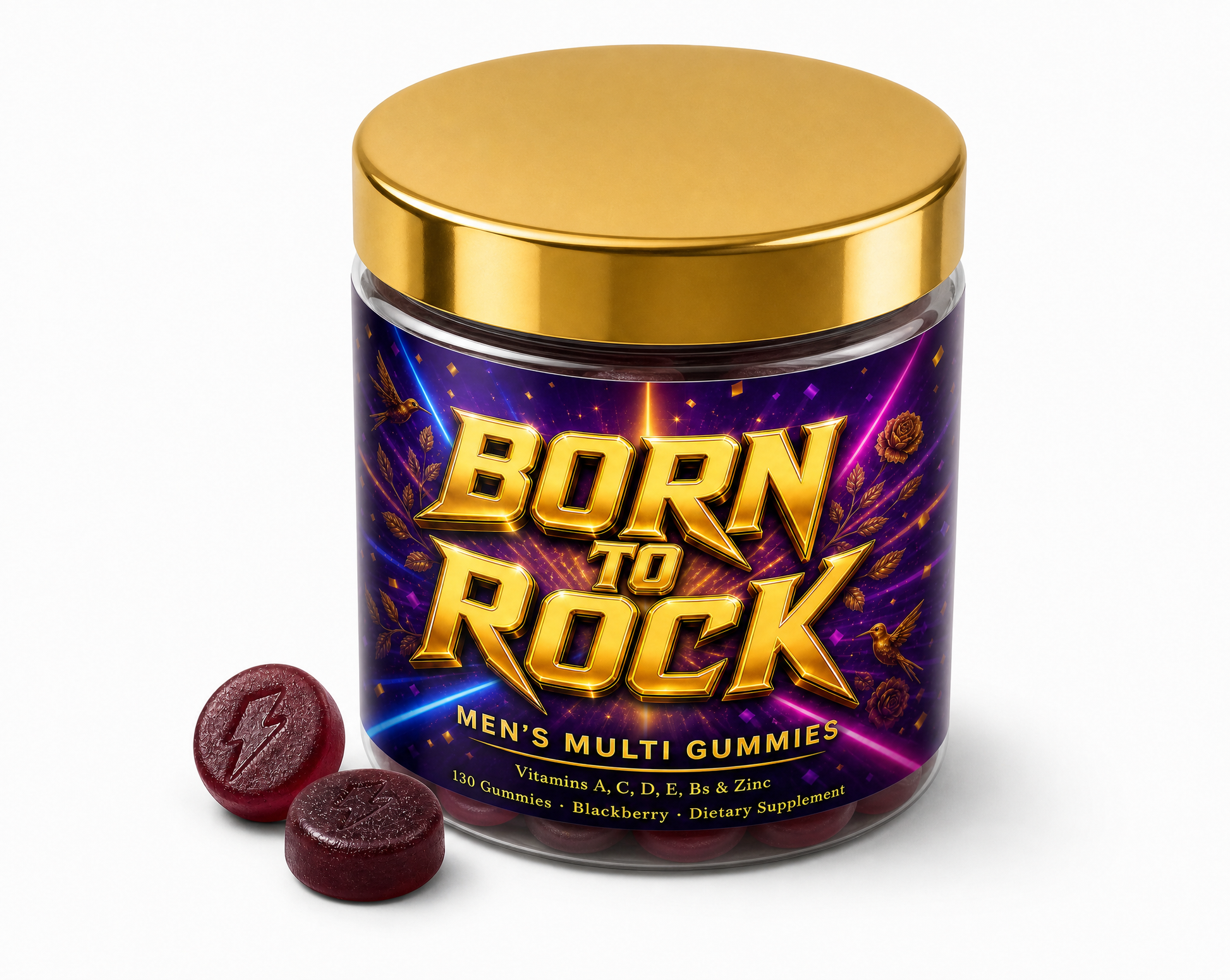 Men's Multi Gummies studio angle