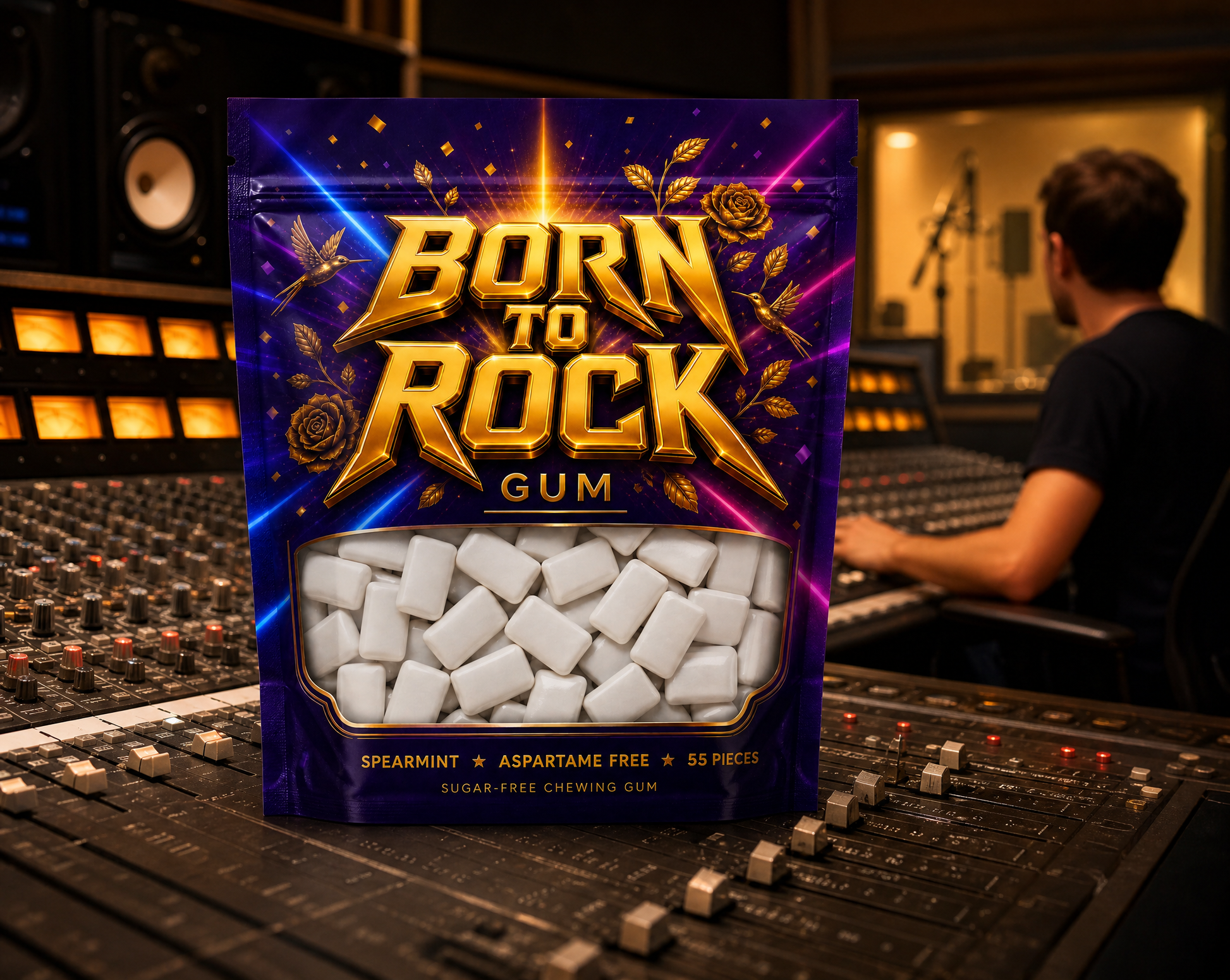Gum pouch studio console