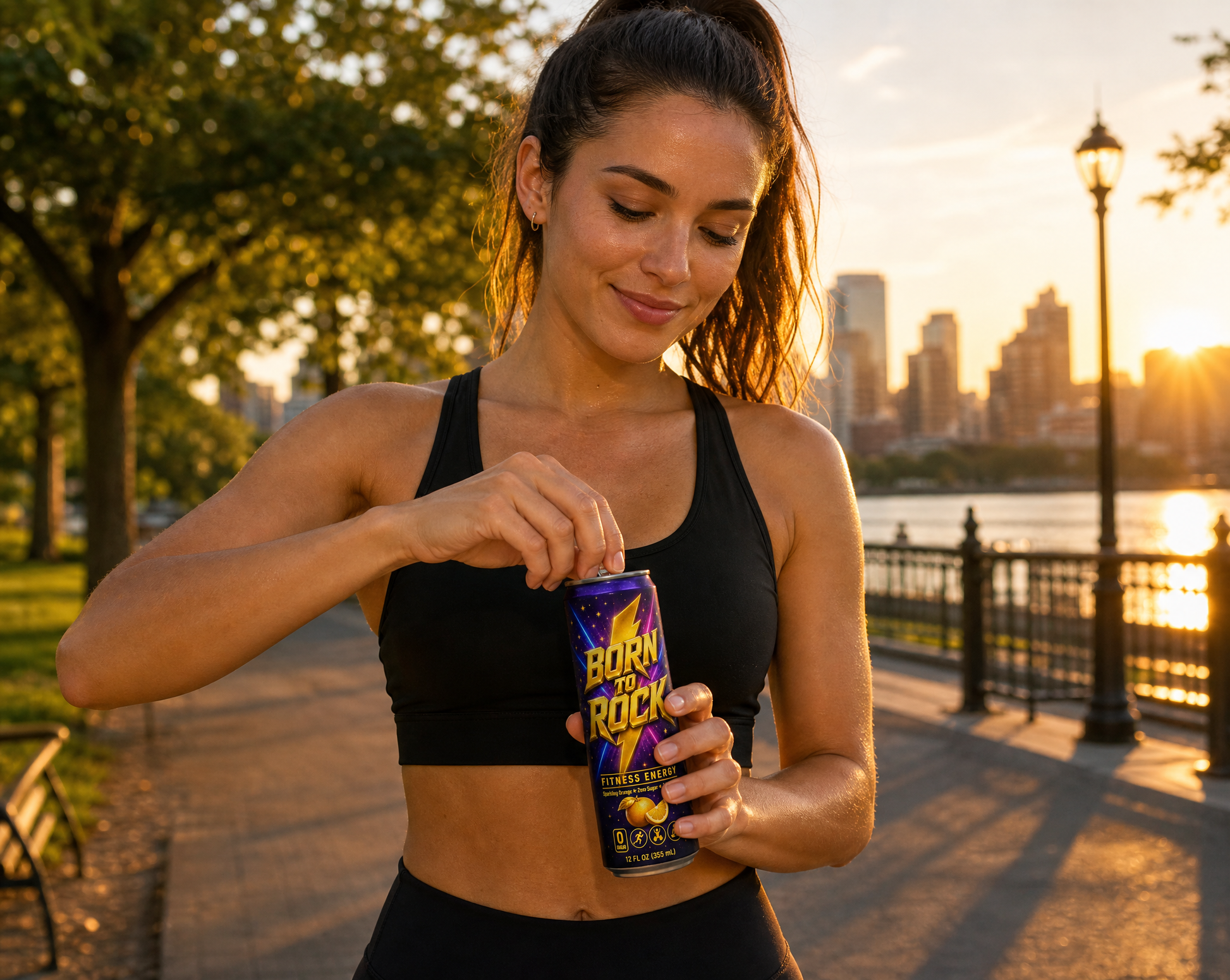 Fitness Energy lifestyle after a run