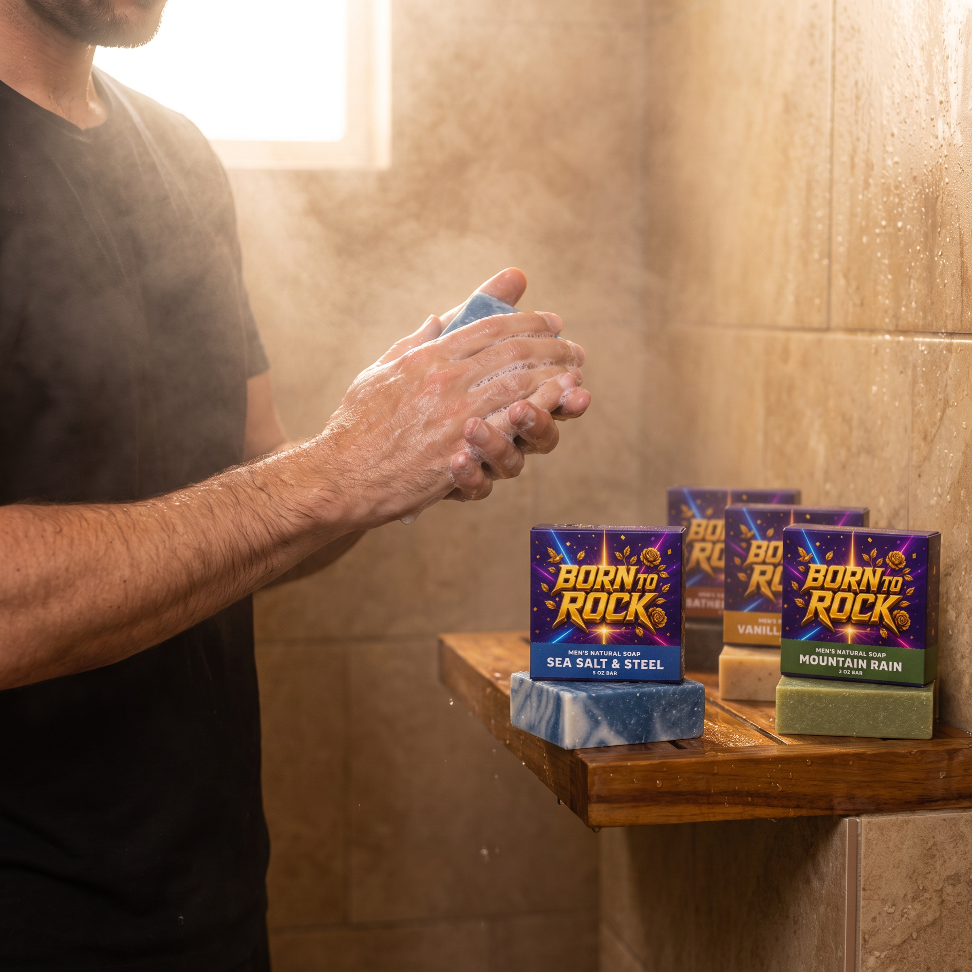 Bar Soap shower lifestyle