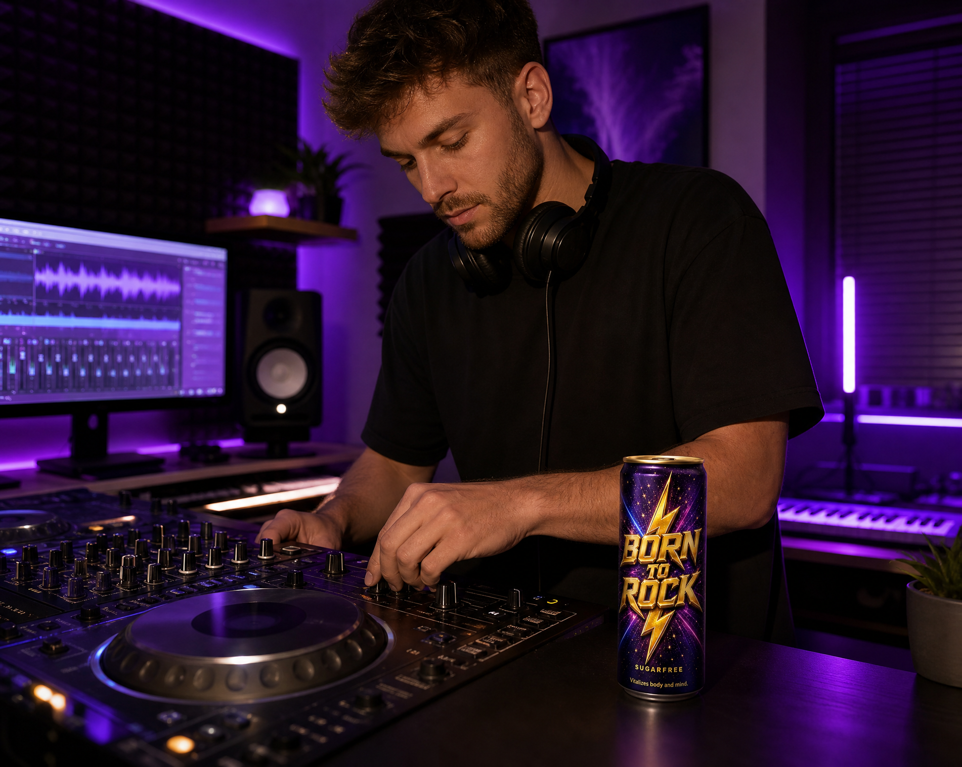 Energy Sugarfree home studio