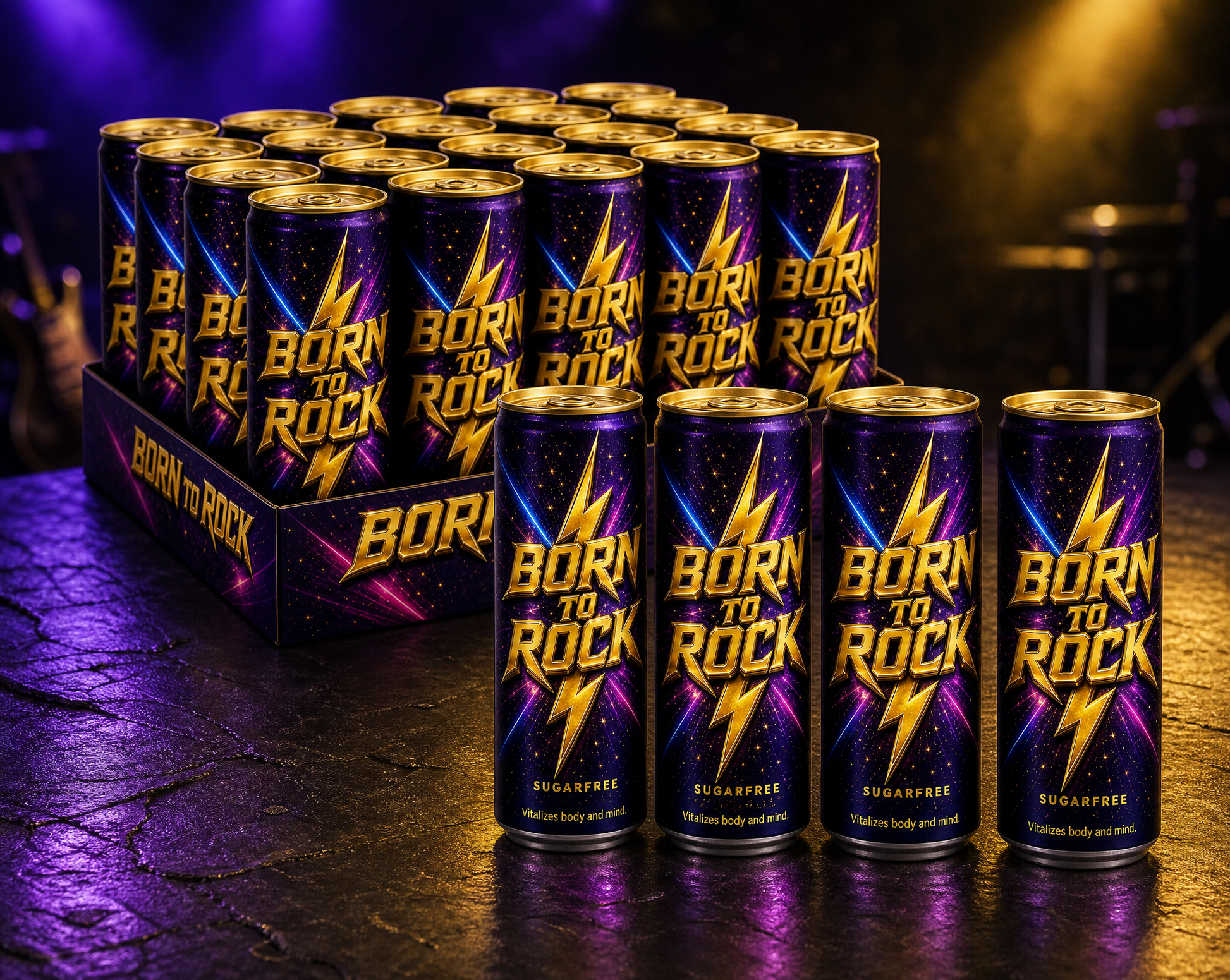 Energy Sugarfree 24-pack lineup