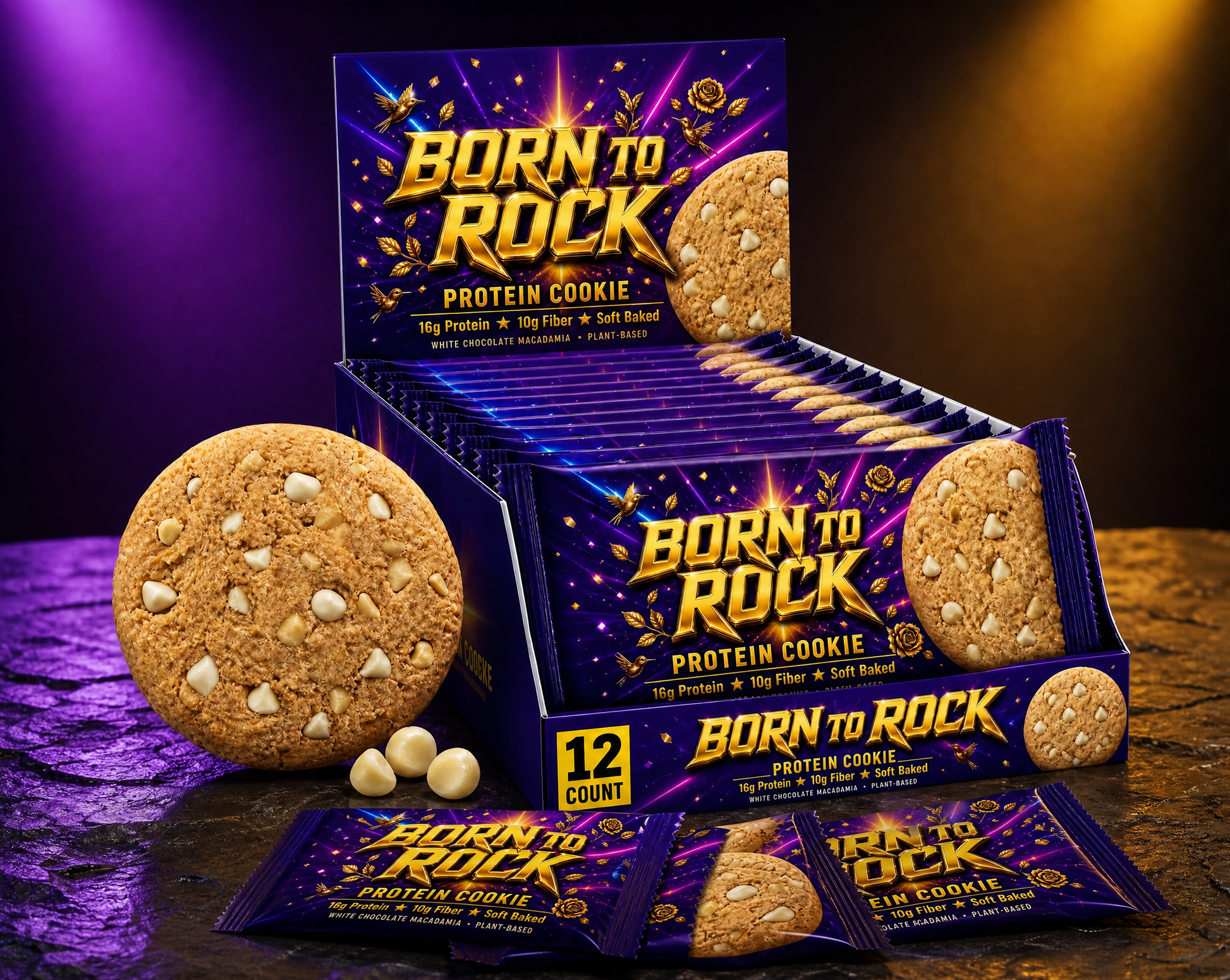 Big Protein Cookie 12-count lineup