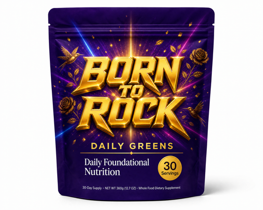 Born to Rock Daily Greens hero