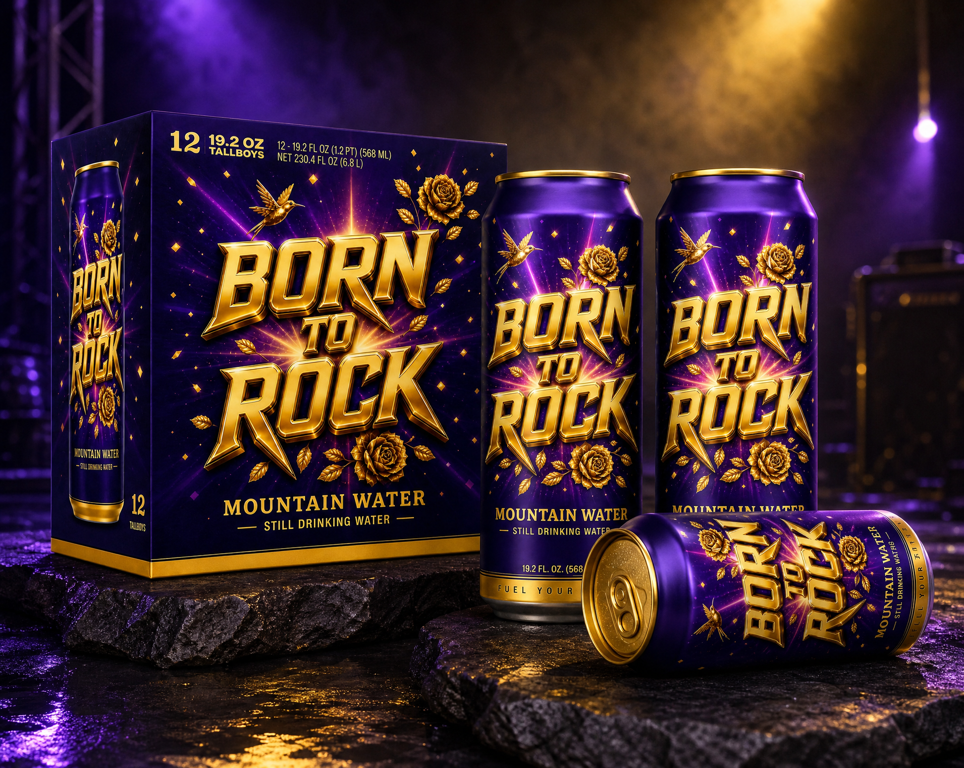 Mountain Water 12-pack lineup